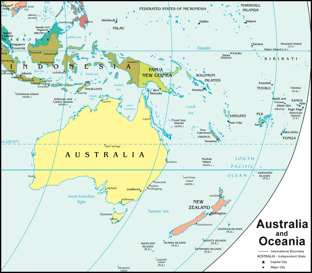 Currency Of Austraila Continent 